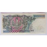 Poland 2000000 Zlotych 1992 XF