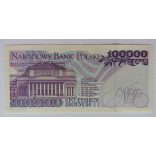 Poland 100000 Zlotych 1993 UNC