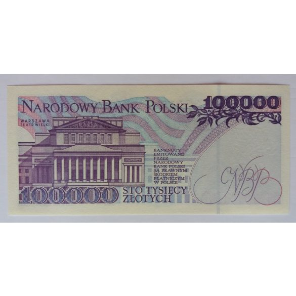 Poland 100000 Zlotych 1993 UNC