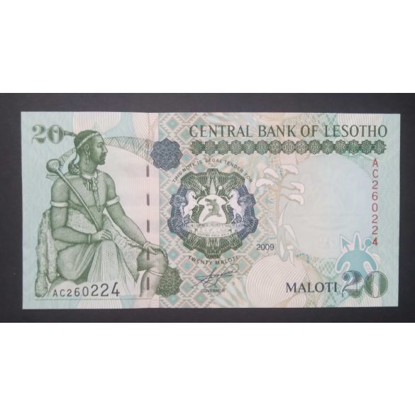 Lesotho 20 Maloti 2009 UNC