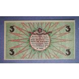 Latvia 3 Rubles 1919 XF 