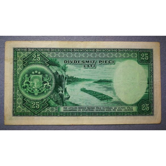 Latvia 25 Latu 1938 F