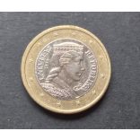 Lettország 1 Euro 2014 XF