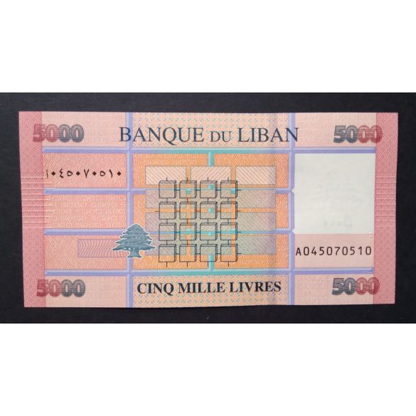 Libanon 5000 Livres 2021 Unc