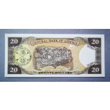 Liberia 20 Dollars 2003 Unc