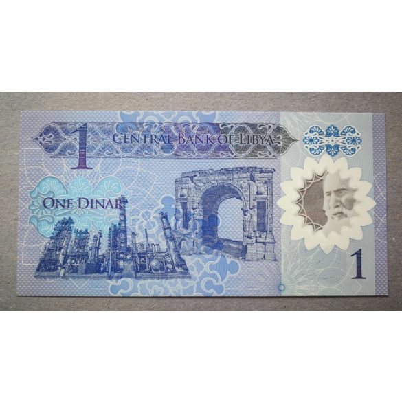 Líbia 1 Dinar 2019 UNC