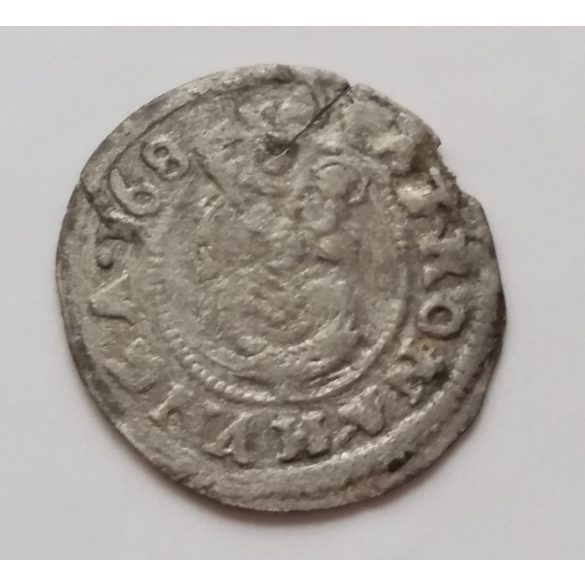 Hungary Leopold I. Denar 168? 0,499 g silver