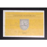 Lithuania 0.20 Talonas 1991 Unc