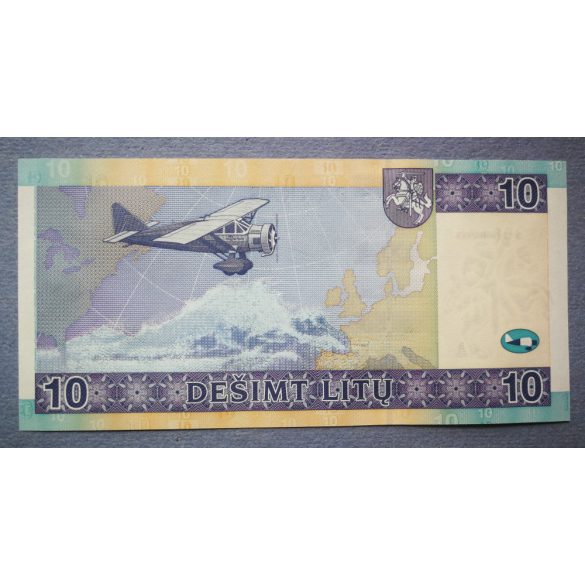 Lithuania 10 Litu 2007 UNC 