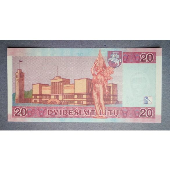 Lithuania 20 Litu 2007 UNC 