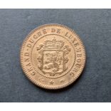 Luxembourg 5 Centimes 1855