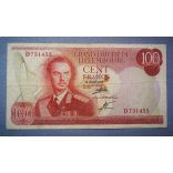Luxemburg 100 Francs 1970 F