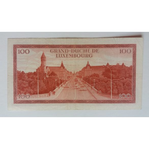 Luxembourg 100 Francs 1970 VF