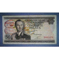 Luxemburg 50 Francs 1972 F