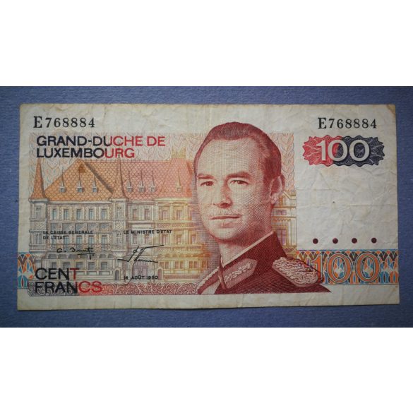 Luxemburg 100 Francs 1980 F