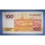 Luxemburg 100 Francs 1980 F
