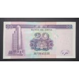 Macau 20 Patacas 2003 Unc