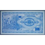 Macedónia 1000 Denari 1992 UNC
