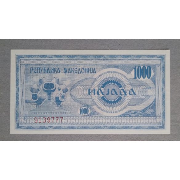 Macedonia 1000 Denari 1992 UNC-