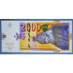 Macedónia 2000 Denari 2016 UNC