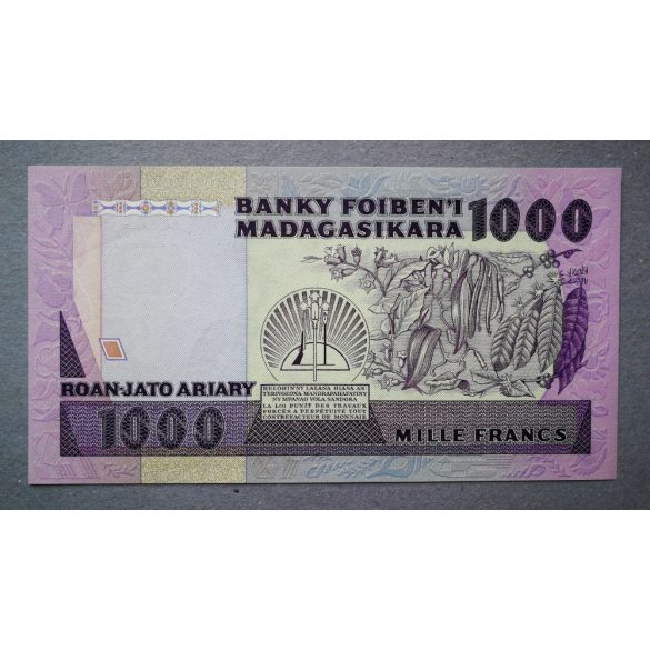 Madagaszkár 1000 Francs 1983 UNC