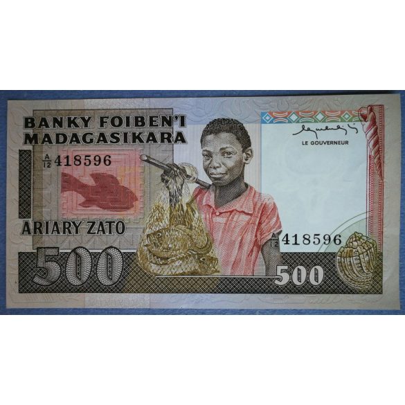 Madagaszkár 500 Ariary 1983 XF