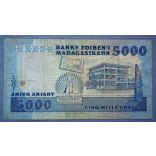 Madagaszkár 5000 Ariary 1987 F