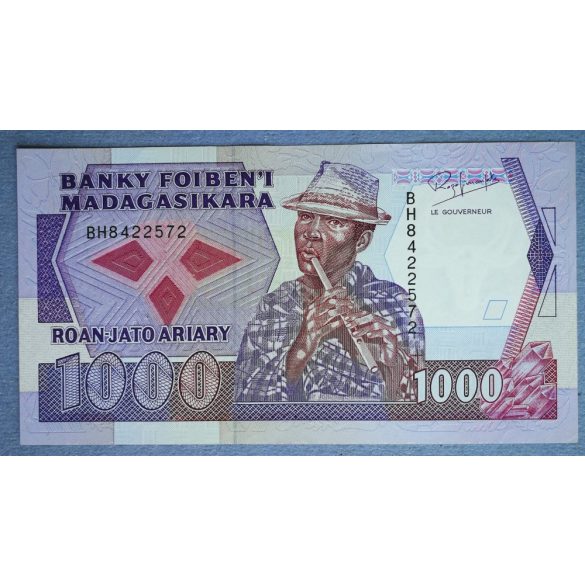 Madagaszkár 1000 Ariary 1988 XF