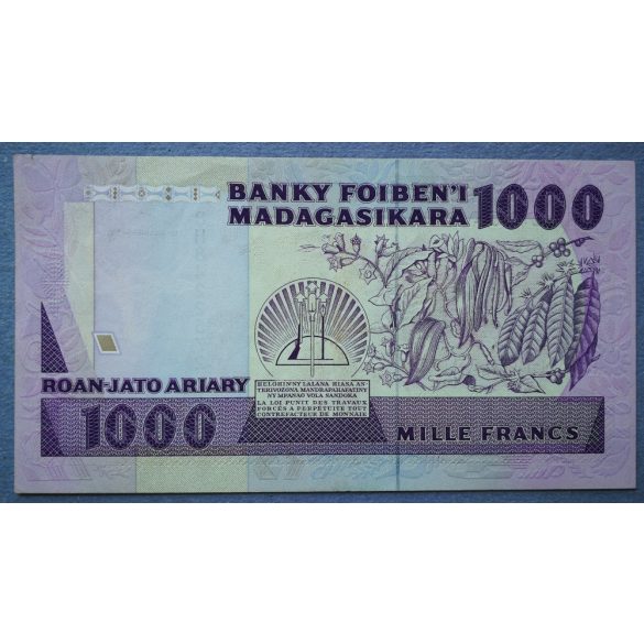 Madagaszkár 1000 Ariary 1988 XF
