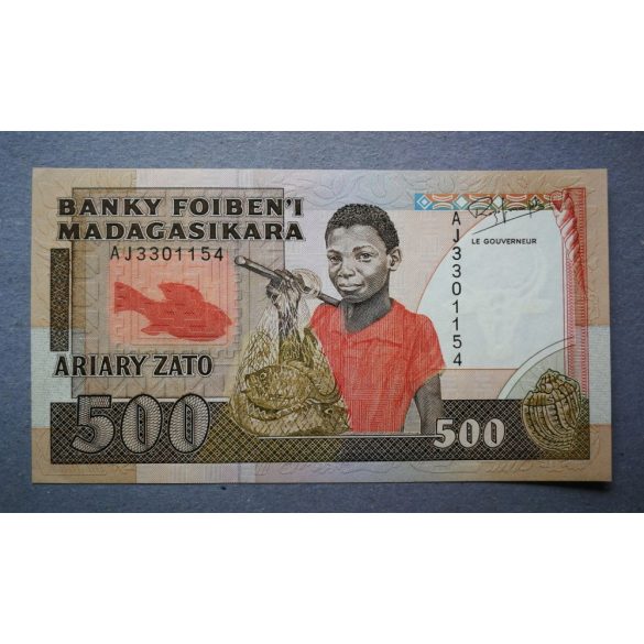 Madagaszkár 500 Francs 1993 UNC-