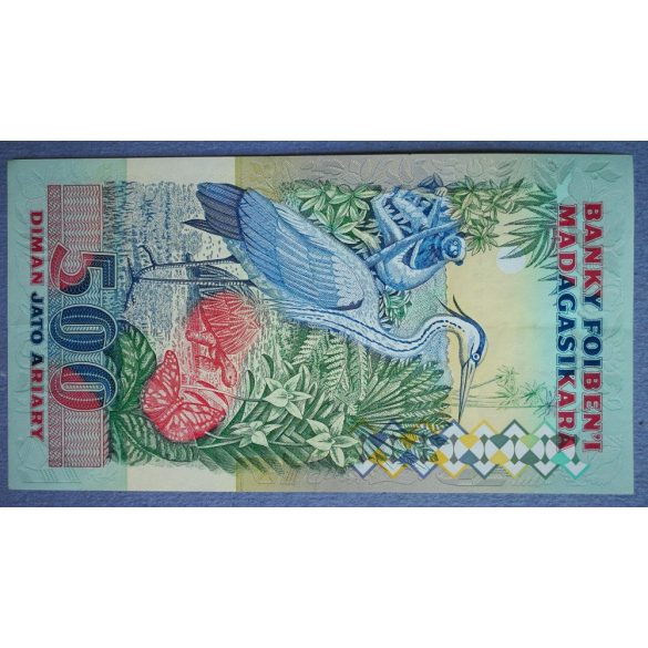 Madagaszkár 2500 Francs 500 Ariary 1994 XF
