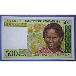 Madagaszkár 500 Francs Ariary 1994 UNC