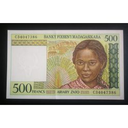 Madagascar 500 Francs Ariary 1995 UNC