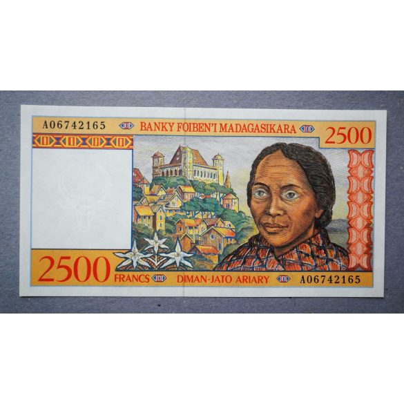 Madagaszkár 2500 Francs 1998 UNC