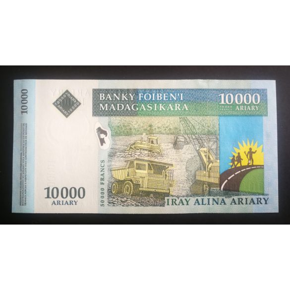 Madagaszkár 10000 Ariary 50000 Francs 2003 UNC 