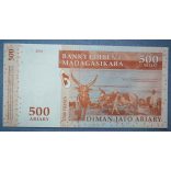 Madagaszkár 500 Ariary 2000 Francs 2004 UNC