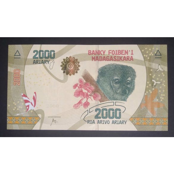 Madagascar 2000 Ariary 2017 UNC