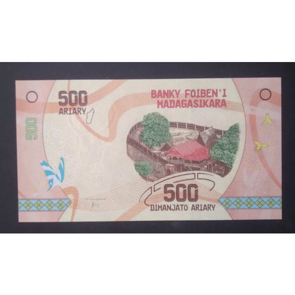 Madagaszkár 500 Ariary 2017 UNC 