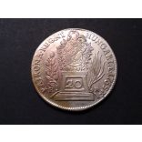 Hungary 20 Krajczár 1765 silver