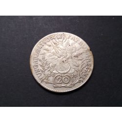 Hungary 20 Krajczár 1780 silver