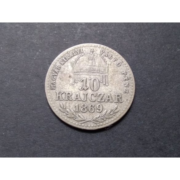 Hungary 10 Krajczár 1869 KB