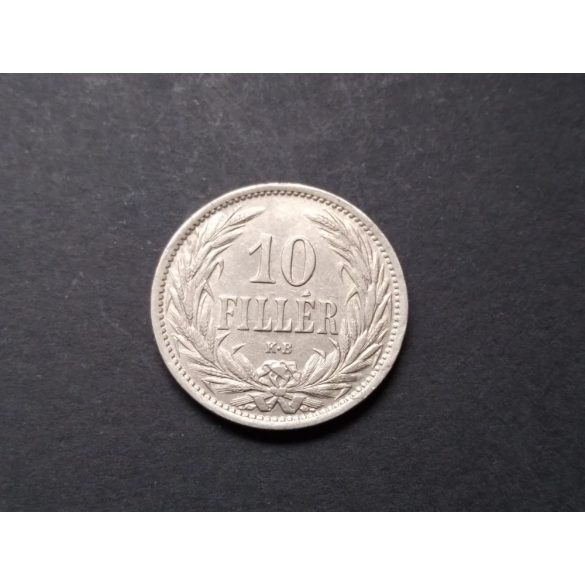 Hungary 10 Fillér 1909 KB