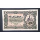 Hungary 20 Korona 1920 VF+