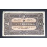 Hungary 20 Korona 1920 VF+