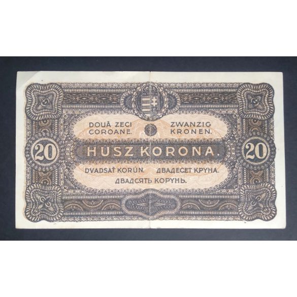 Hungary 20 Korona 1920 VF+