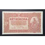 Hungary 2 Korona 1920 XF