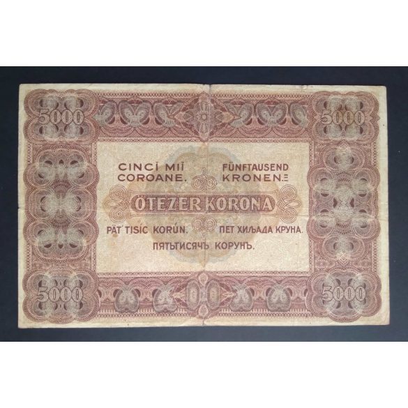 Hungary 5000 Korona 1920 F-