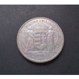 Hungary Miklós Horthy 5 Pengő 1930 silver