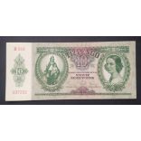 Hungary 10 Pengő 1936 XF