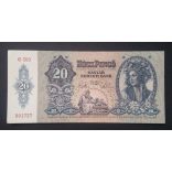 Hungary 20 Pengő 1941 XF+